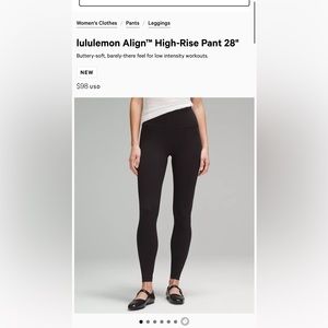 Lululemon align leggings